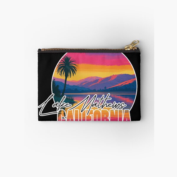Item preview, Lake Mathews, Riverside County, California, Lake sunset designed and sold by Wanderful-roads.