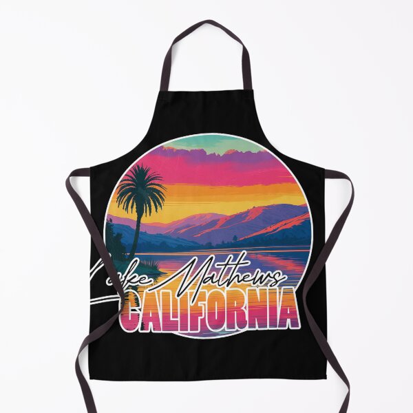 Item preview, Lake Mathews, Riverside County, California, Lake sunset designed and sold by Wanderful-roads.
