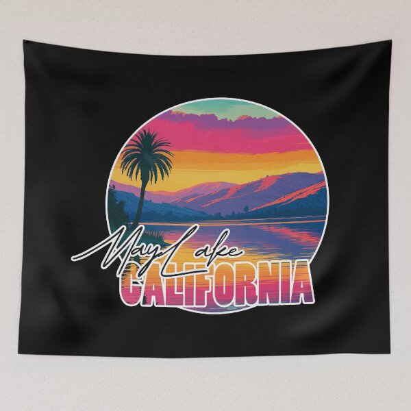 Item preview, May Lake, Mariposa County, California, Lake sunset designed and sold by Wanderful-roads.