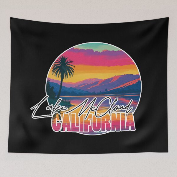Item preview, Lake McCloud, Shasta and Siskiyou County, California, Lake sunset designed and sold by Wanderful-roads.