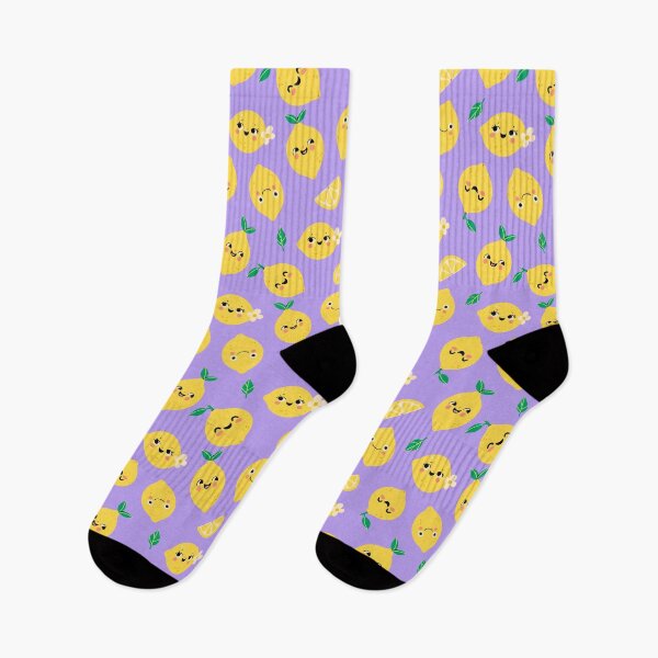 Item preview, Funny lemons on a purple background  designed and sold by burbura.