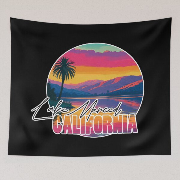 Item preview, Lake Merced, San Francisco County, California, Lake sunset designed and sold by Wanderful-roads.