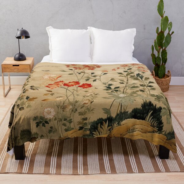 Item preview, Silk Floral Wild Flowers Carpet designed and sold by GrinGalore.
