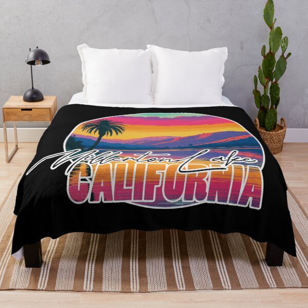 Item preview, Millerton Lake, Fresno and Madera County, California, Lake sunset designed and sold by Wanderful-roads.