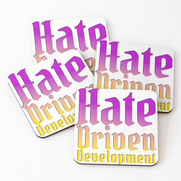Item preview, Hate Driven Development designed and sold by designedbyadrn.
