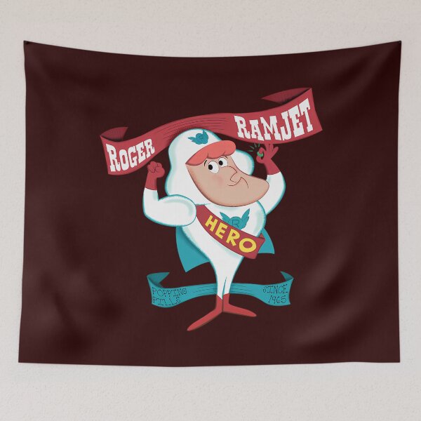 Item preview, Roger Ramjet - Hero Of Our Nation designed and sold by merrittarturo4.