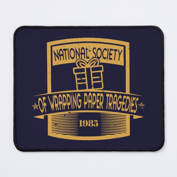 Item preview, National Society of Wrapping Paper Tragedies designed and sold by Milena R..
