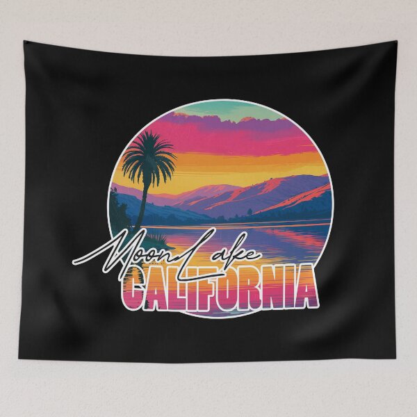 Item preview, Moon Lake, Lassen County, California, Lake sunset designed and sold by Wanderful-roads.