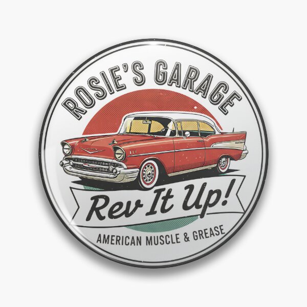 Item preview, Rosie's Garage - Rev It Up! -American Muscle 1957 Bel Air designed and sold by RedDelaney.