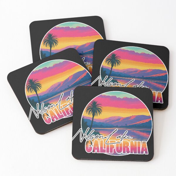 Item preview, Nelson Lake, San Bernardino County, California, Lake sunset designed and sold by Wanderful-roads.