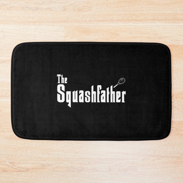 Item preview, The Squashfather Squash Player Squash Court White Font designed and sold by jackyezujick.