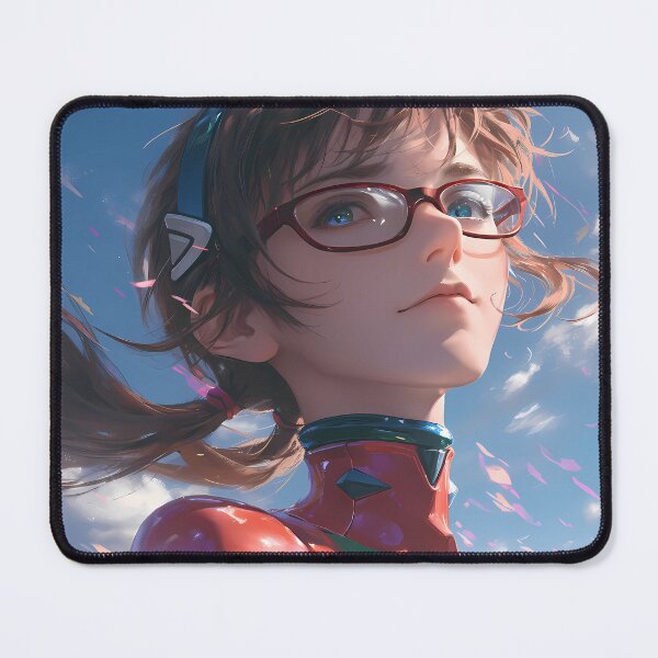 Item preview, Makinami Mari Illustrious Neon Genesis Evangelion Anime Adventurous Pilot designed and sold by Williamhallano.