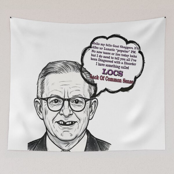 Item preview, Hello it's Albo Ur Unpopular Australian Prime Minister designed and sold by Huskyyy Designs.