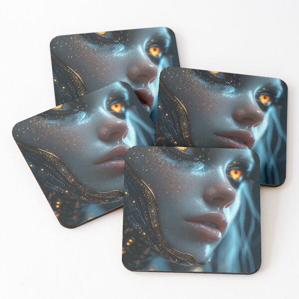 Item preview, Futuristic Gaze of a Cyber Being designed and sold by kiwiartyfarty.
