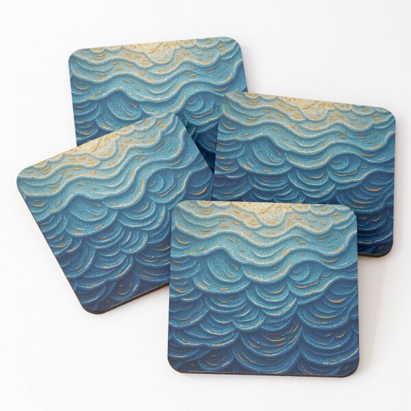 Item preview, Aboriginal Inspired Dot Art - With Tangible Waves designed and sold by GrinGalore.