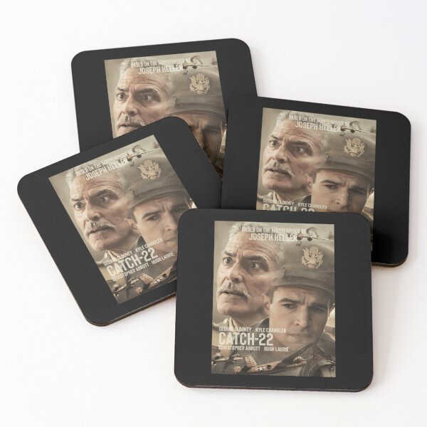 Item preview, Catch-22 Poster George Clooney Anti-War Tv Series Christopher Abbott Kyle Chandler Hugh Laurie Joseph Heller Novel designed and sold by DedeRLong.