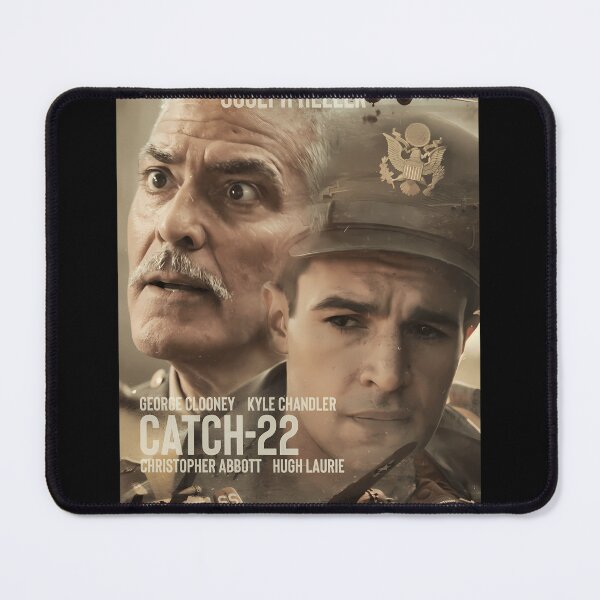 Item preview, Catch-22 Poster George Clooney Anti-War Tv Series Christopher Abbott Kyle Chandler Hugh Laurie Joseph Heller Novel designed and sold by DedeRLong.