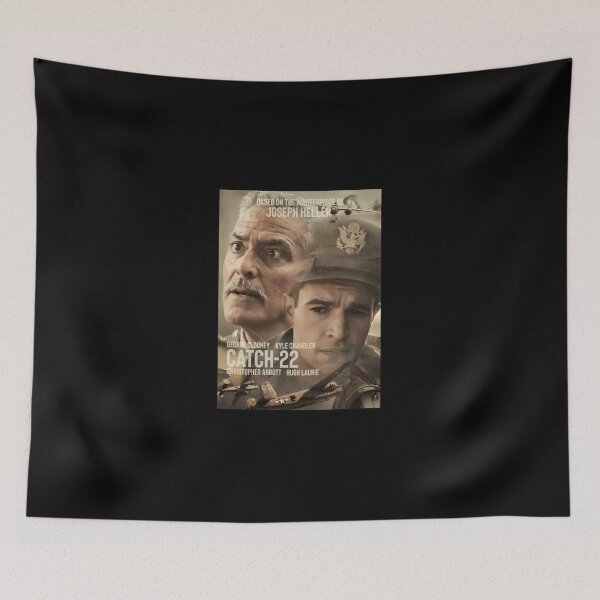 Item preview, Catch-22 Poster George Clooney Anti-War Tv Series Christopher Abbott Kyle Chandler Hugh Laurie Joseph Heller Novel designed and sold by DedeRLong.