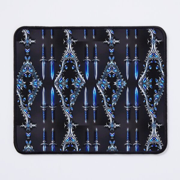Item preview, Decorative Swords Pattern Design designed and sold by PatternTitan.