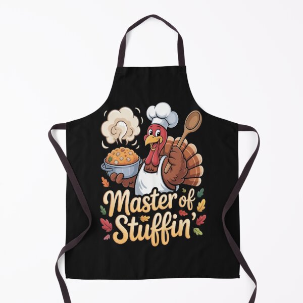 Item preview, Thanksgiving Turkey Master of Stuffin Design designed and sold by JustForYouGifts.