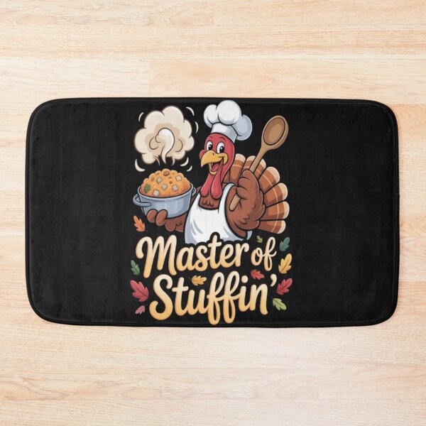 Item preview, Thanksgiving Turkey Master of Stuffin Design designed and sold by JustForYouGifts.