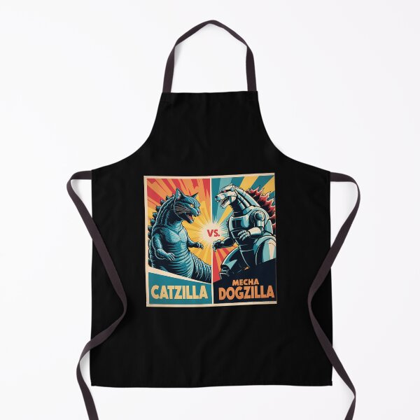 Item preview, Catzilla Vs Mecha Dogzilla designed and sold by DedeRLong.