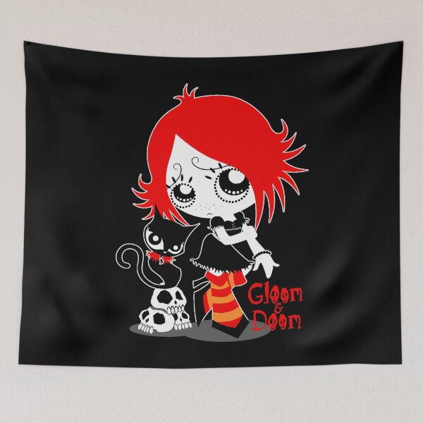 Item preview, Ruby Gloom And Doom Kitty designed and sold by moyyadgreticm.