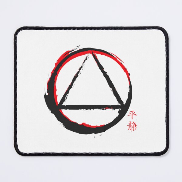 Item preview, AA Logo Symbol Serenity Recovery Sober Gift designed and sold by SarahHenke12.