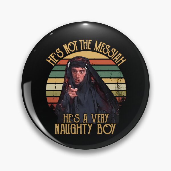 Item preview, He_S Not The Messiah He_S A Very Naughty Boy Vintage designed and sold by moyyadgreticm.