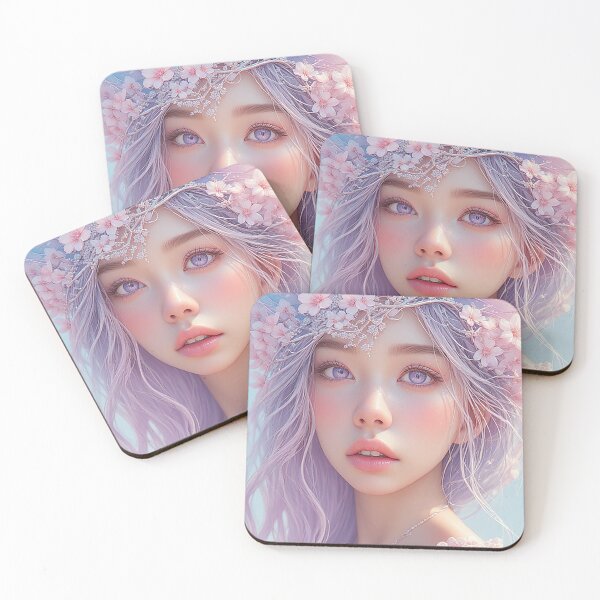 Item preview, Fantasy Flora Crowned Portrait designed and sold by kiwiartyfarty.