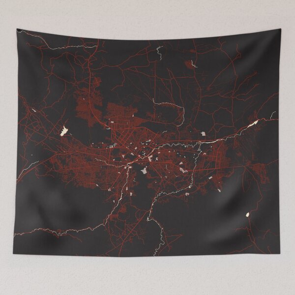Item preview, Kabul City Map of Afghanistan - Vector designed and sold by deMAP.