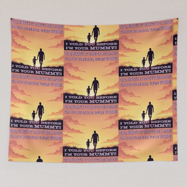 Item preview, Not sure we're Woke Son designed and sold by Huskyyy Designs.