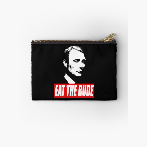 Item preview, Eat The Rude - Hannibal Dark Background designed and sold by viiesrahlim.