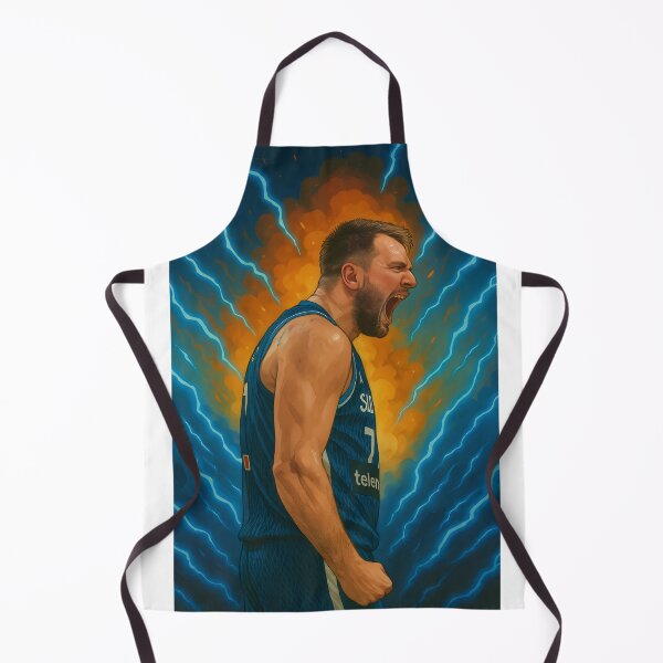 Item preview, Luca Doncic Slovenia Eurobasket Cup 2025 Awesome Art designed and sold by ecdato.