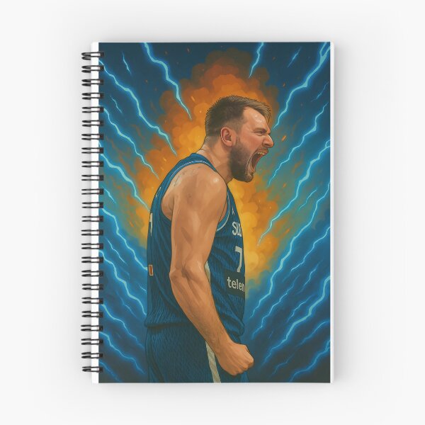 Item preview, Luca Doncic Slovenia Eurobasket Cup 2025 Awesome Art designed and sold by ecdato.