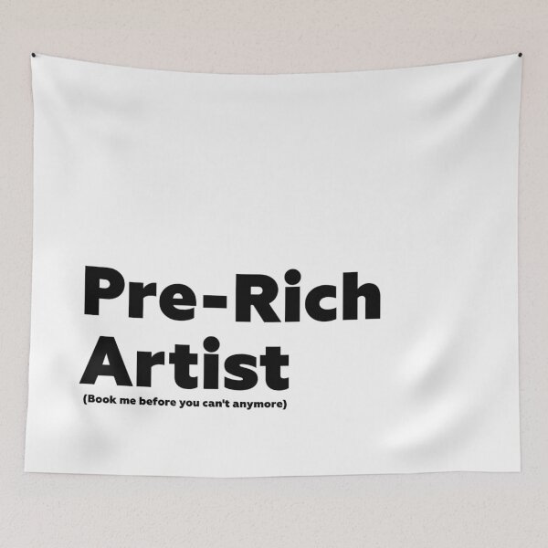 Item preview, Pre-Rich Artist – Book Me Before It’s Too Late designed and sold by petiteToulon.