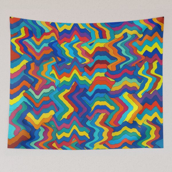 Item preview, Colors dance in waves designed and sold by Sigtrix.