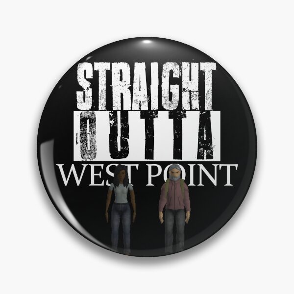 Item preview, Straight Outta West Point Project Zomboid Parody Gaming Memes designed and sold by Kateydraws.