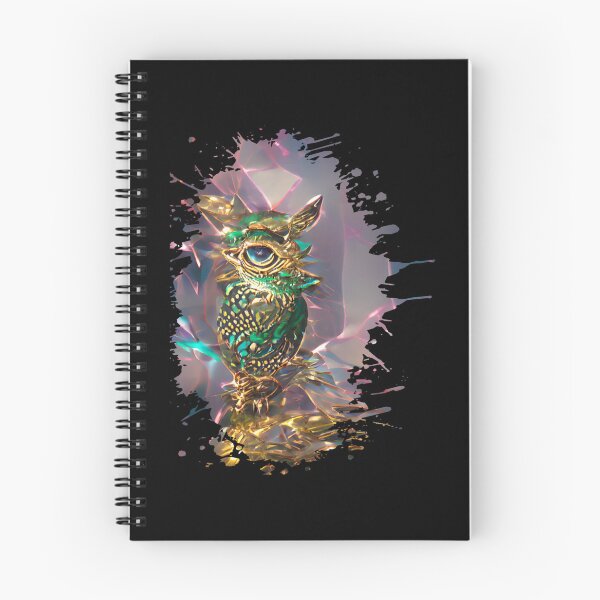 Item preview, Adorable golden owl and emerald gem, ornament decor, baroque design designed and sold by SarahHenke12.