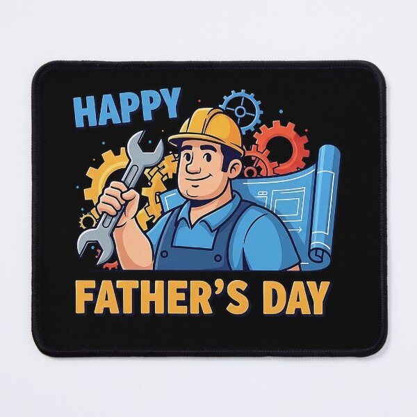 Item preview, Dad Engineer Builder Wrench Gear Blueprint Father’s Day designed and sold by fawzimorsy.