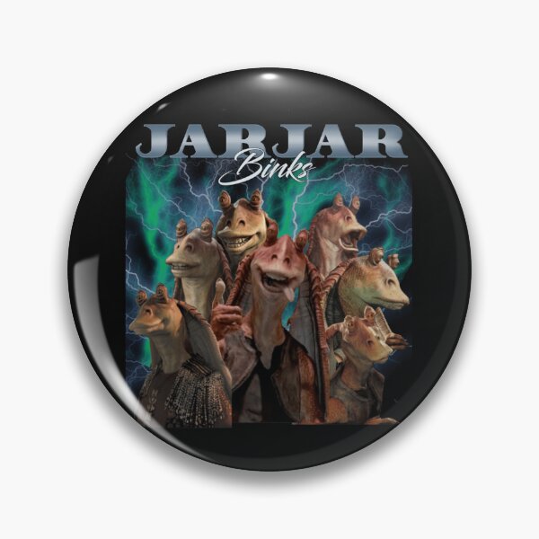 Artikelvorschau, Jar Jar Retro Tribute entworfen und verkauft von GeneAdams5.
