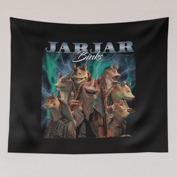 Artikelvorschau, Jar Jar Retro Tribute entworfen und verkauft von GeneAdams5.