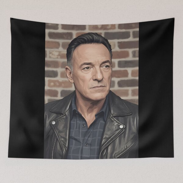 Item preview, Bruce Springsteen – Timeless Rock Portrait designed and sold by DamianRoy88.