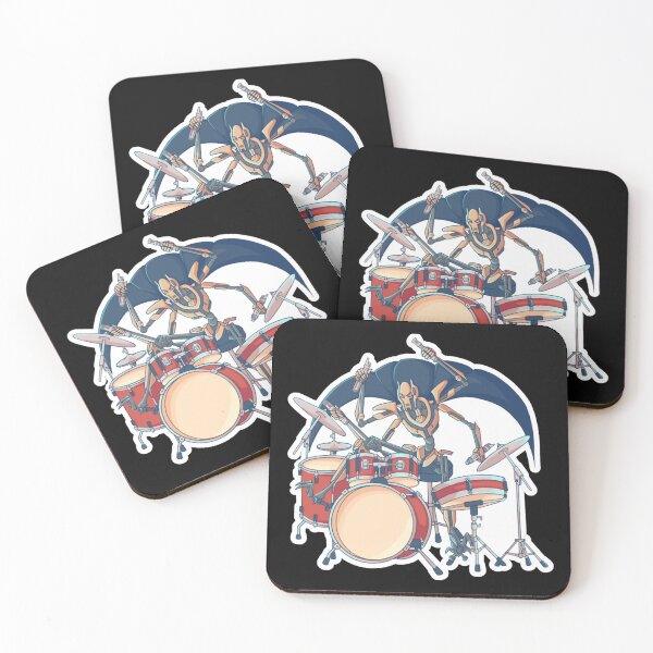 Item preview,  General Grievous Plays The Drums designed and sold by GeneAdams5.