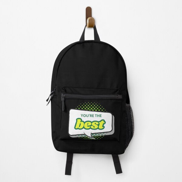 Item preview, YOU'RE THE BEST, Speech Bubble with Green Font designed and sold by AASparksDesigns.