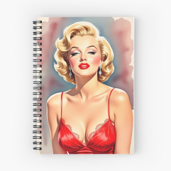 Item preview, Marilyn Monroe in watercolor designed and sold by paulrommer.
