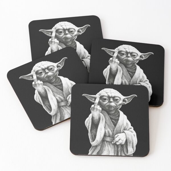 Item preview, Funny Yoda Middle Finger Drawing Savage Star Wars Meme designed and sold by GeneAdams5.