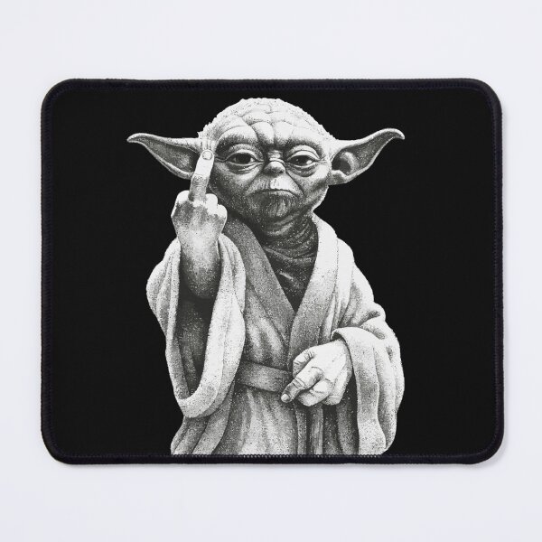 Item preview, Funny Yoda Middle Finger Drawing Savage Star Wars Meme designed and sold by GeneAdams5.