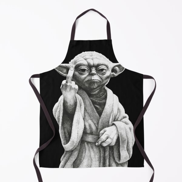 Item preview, Funny Yoda Middle Finger Drawing Savage Star Wars Meme designed and sold by GeneAdams5.