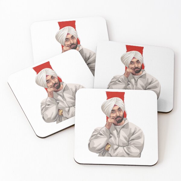 Item preview, diljit dosanjh animated logo designed and sold by meetart15.